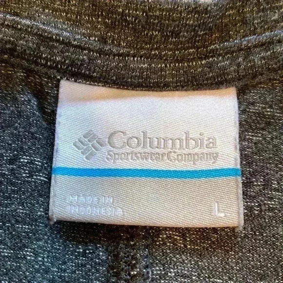 Columbia Woman’s Heathered Dark Gray Tank Top, Sleeveless Top, Size Large. - Picture 6 of 10